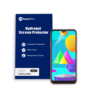 Samsung Galaxy M01 Compatible Premium Hydrogel Screen Protector With Full Coverage Ultra HD